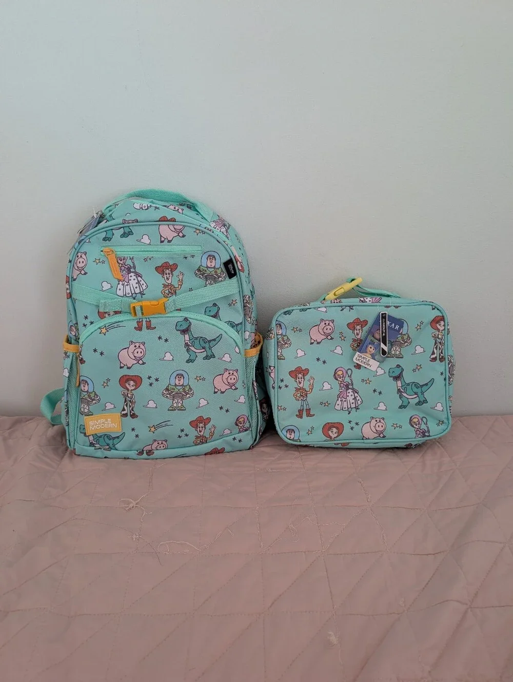 Simple Modern Disney Pixar Toy Story Fletcher Backpack and Hadley Lunch Bag 2026